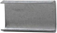 Made in USA - 5/8 Inch Wide, Snap On, Steel Open Seal - 5,000 Piece - Eagle Tool & Supply