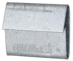 Made in USA - 1-1/4 Inch Wide, Overlap, Steel Pusher Seal - 1,000 Piece - Eagle Tool & Supply