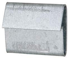 Made in USA - 1/2 Inch Wide, Overlap, Steel Pusher Seal - 5,000 Piece - Eagle Tool & Supply