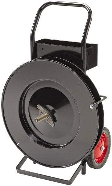 Made in USA - Oscillated Coil Dispenser - Heavy Duty, For Up to 3/4 Inch Strapping - Eagle Tool & Supply