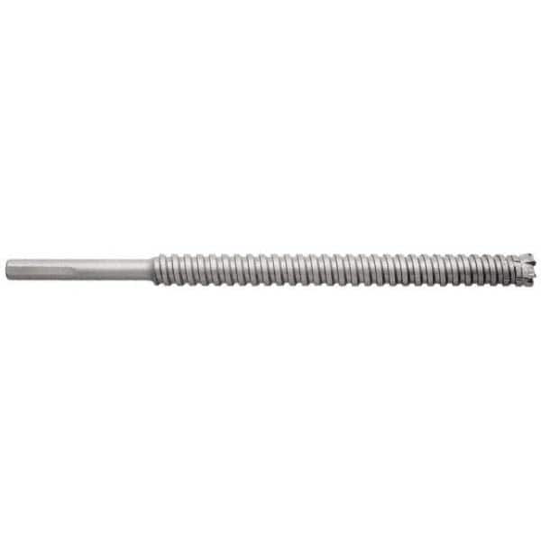 Relton - 3/4", 20-1/2" Flute, Fast Spiral, Carbide Tipped, Rebar Cutter Drill Bit - Eagle Tool & Supply