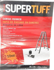 TRIMACO - Extra Heavyweight 10 oz Canvas Drop Cloth - 12' x 4' - Eagle Tool & Supply