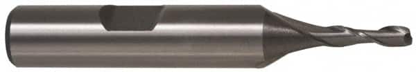 Hertel - 35mm, 2" LOC, 1" Shank Diam, 4-1/2" OAL, 2 Flute, Cobalt Square End Mill - Eagle Tool & Supply