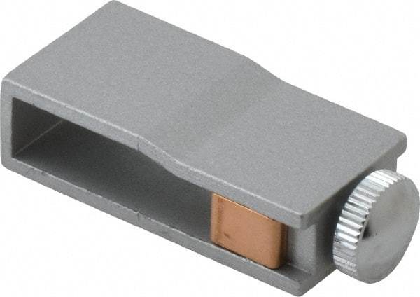 SPI - Protractor Accessories Type: Height Gage Attachment Clamp For Use With: SPI 30-390-9 Universal Bevel Protractor - Eagle Tool & Supply