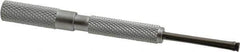 SPI - 0.125 to 0.2 Inch Measurement, 1 Inch Gage Depth, Small Hole Gage - 3 Inch Overall Length, Satin Chrome Finish, Full Ball - Eagle Tool & Supply