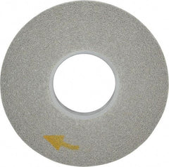 3M - 8" Diam, 1" Face Width, 3" Center Hole, Medium Grade, Aluminum Oxide Deburring Wheel - Convolute, Hard Density 8 Grade, 4,500 RPM - Eagle Tool & Supply