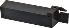 Kennametal - External Thread, 0.87" Max Depth of Cut, 5mm Min Groove Width, 6" OAL, Right Hand Indexable Grooving Cutoff Toolholder - 1-1/4" Shank Height x 1-1/4" Shank Width, A4..05.. Insert Style, A4SM Toolholder Style, Series A4 - Eagle Tool & Supply