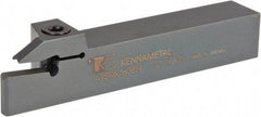 Kennametal - External Thread, 0.94" Max Depth of Cut, 8mm Min Groove Width, 6" OAL, Right Hand Indexable Grooving Cutoff Toolholder - 1" Shank Height x 1" Shank Width, A4..08.. Insert Style, A4SM Toolholder Style, Series A4 - Eagle Tool & Supply