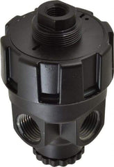 Norgren - 1/2 NPT Port, 220 CFM, Zinc Hi-Flow Pilot Operated Regulator - 10 to 300 psi Range, 300 Max psi Supply Pressure, 1/2" Gauge Port Thread, 2.7" Wide x 4.4" High - Eagle Tool & Supply