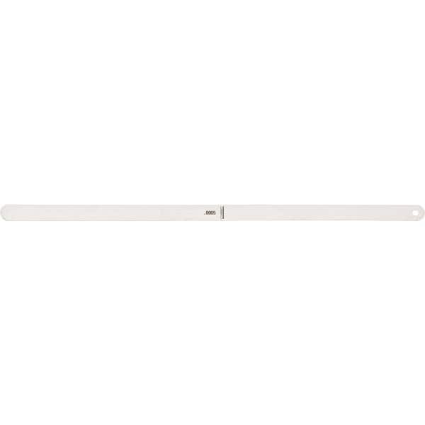 Starrett - 0.0005 Inch Thick x 1/2 Inch Wide x 12 Inch Leaf Length, Parallel Feeler Gage - Eagle Tool & Supply