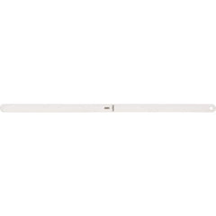 Starrett - 0.0005 Inch Thick x 1/2 Inch Wide x 12 Inch Leaf Length, Parallel Feeler Gage - Eagle Tool & Supply