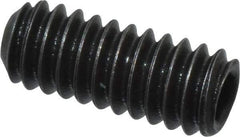 Value Collection - #5-40 UNC, 5/16" OAL, Cup Point Set Screw - Grade 8 Alloy Steel, 1/16" Key - Eagle Tool & Supply