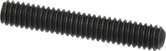 Value Collection - #8-32 UNC, 1" OAL, Cup Point Set Screw - Grade 8 Alloy Steel, 5/64" Key - Eagle Tool & Supply