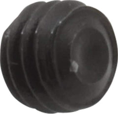 Value Collection - #10-32 UNF, 1/8" OAL, Cup Point Set Screw - Grade 8 Alloy Steel, 3/32" Key - Eagle Tool & Supply