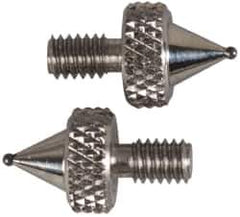 NES - #4-48, 1/16" Ball Diam, Carbide Ball Contact Point - 1/4" Contact Point Length - Eagle Tool & Supply