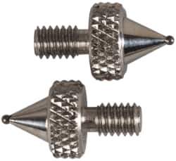 NES - #4-48, 1/32" Ball Diam, Carbide Ball Contact Point - 1/4" Contact Point Length - Eagle Tool & Supply