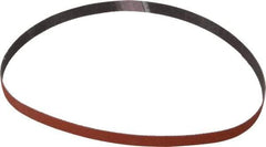 3M - 1/2" Wide x 24" OAL, 120 Grit, Ceramic Abrasive Belt - Ceramic, Fine, Coated, YF Weighted Cloth Backing, Wet/Dry, Series 777F - Eagle Tool & Supply