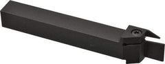 Kennametal - External Thread, 0.55" Max Depth of Cut, 0.079" Min Groove Width, 5" OAL, Right Hand Indexable Grooving Cutoff Toolholder - 5/8" Shank Height x 5/8" Shank Width, A4..02.. Insert Style, A4SM Toolholder Style, Series A4 - Eagle Tool & Supply