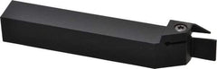 Kennametal - External Thread, 0.55" Max Depth of Cut, 0.079" Min Groove Width, 5" OAL, Right Hand Indexable Grooving Cutoff Toolholder - 3/4" Shank Height x 3/4" Shank Width, A4..02.. Insert Style, A4SM Toolholder Style, Series A4 - Eagle Tool & Supply