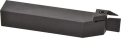 Kennametal - External Thread, 0.67" Max Depth of Cut, 0.079" Min Groove Width, 6" OAL, Right Hand Indexable Grooving Cutoff Toolholder - 1" Shank Height x 1" Shank Width, A4..02.. Insert Style, A4SM Toolholder Style, Series A4 - Eagle Tool & Supply