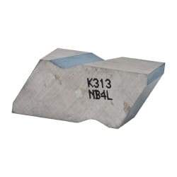 Kennametal - 4NB Grade K313, 6.48mm Cutting Width Carbide Grooving Insert - Left Hand, Uncoated - Eagle Tool & Supply