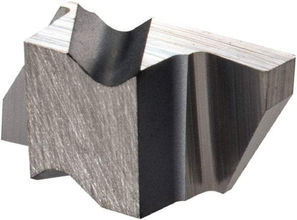 Kennametal - 2062NG Grade K313, 1.58mm Cutting Width Carbide Grooving Insert - 2.79mm Max Depth of Cut, Right Hand, 0.19mm Corner Radius, Uncoated - Eagle Tool & Supply
