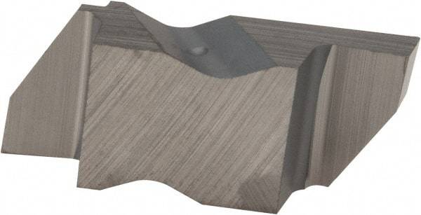 Kennametal - 3094NG Grade K313, 2.39mm Cutting Width Carbide Grooving Insert - 3.81mm Max Depth of Cut, Right Hand, 0.19mm Corner Radius, Uncoated - Eagle Tool & Supply