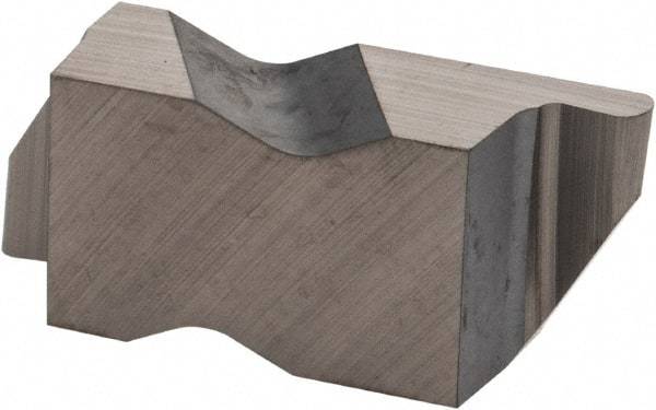 Kennametal - 3031NR Grade K420, 1.58mm Cutting Width Carbide Grooving Insert - 2.39mm Max Depth of Cut, Right Hand, 0.79mm Corner Radius, Uncoated - Eagle Tool & Supply