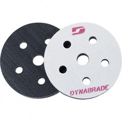 Dynabrade - 5" Diam, Round, Hook & Loop Face, Interface Backing Pad - Hook & Loop Back - Eagle Tool & Supply