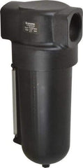 Norgren - 1-1/2" Port, 11.88" High x 4-3/4" Wide Heavy Duty Filter with Metal Bowl, Automatic Drain - 425 SCFM, 250 Max psi, 150°F Max Temp, Sight Glass Included, 32 oz Bowl Capacity - Eagle Tool & Supply