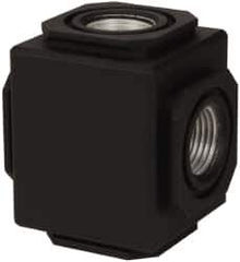 Norgren - Aluminum FRL Manifolding Block - Use with Compact Compressed Air Filters - Eagle Tool & Supply