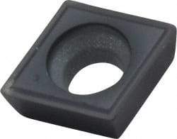 Kennametal - CPGM32.51 Grade KC5025 Carbide Turning Insert - TiAlN Finish, 80° Diamond, 3/8" Inscr Circle, 5/32" Thick, 1/64" Corner Radius - Eagle Tool & Supply