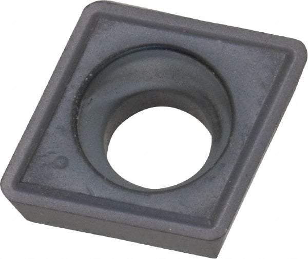 Kennametal - CPGM32.52 Grade KC5010 Carbide Turning Insert - TiAlN Finish, 80° Diamond, 3/8" Inscr Circle, 5/32" Thick, 1/32" Corner Radius - Eagle Tool & Supply