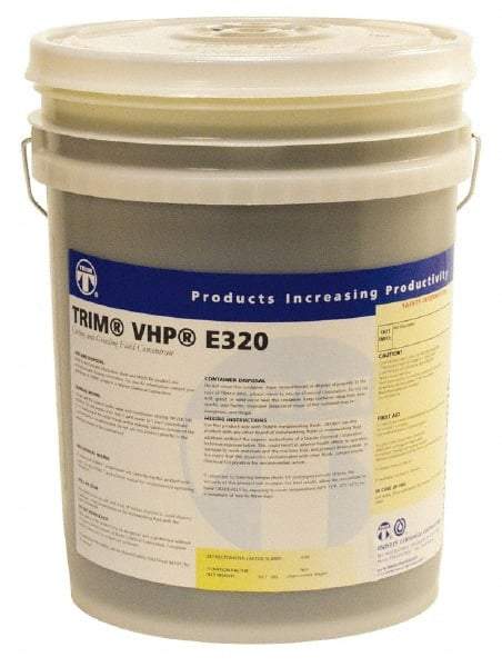 Master Fluid Solutions - Trim VHP E320, 1 Gal Bottle Cutting & Grinding Fluid - Water Soluble, For Drilling, Gundrilling, Gunreaming, Slotting - Eagle Tool & Supply