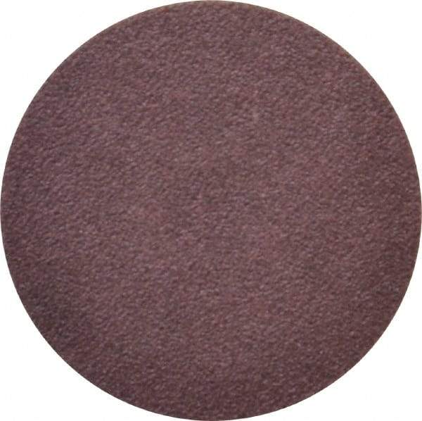 Standard Abrasives - 2" Disc Diam, 100 Grit, Aluminum Oxide Quick Change Disc - Type S Attaching System, Coated, Brown, Fine Grade, 20,000 RPM - Eagle Tool & Supply