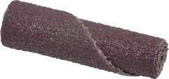 Standard Abrasives - 3/4" Max Roll Diam x 1-1/2" OAL, 60 Grit Aluminum Oxide Straight Cartridge Roll - 1/4" Pilot Hole Diam, Medium Grade - Eagle Tool & Supply