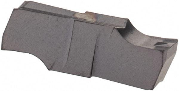 Iscar - 300E040GIPI Grade IC908, 3mm Cutting Width Carbide Grooving Insert - 15.5mm Max Depth of Cut, Neutral, 0.4mm Corner Radius, TiAlN Finish - Eagle Tool & Supply