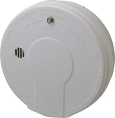 Kidde - 5 Inch Diameter, Smoke Alarm - 85 dB Decibel Rating, 9V Battery Included, Tamper Resistant - Eagle Tool & Supply