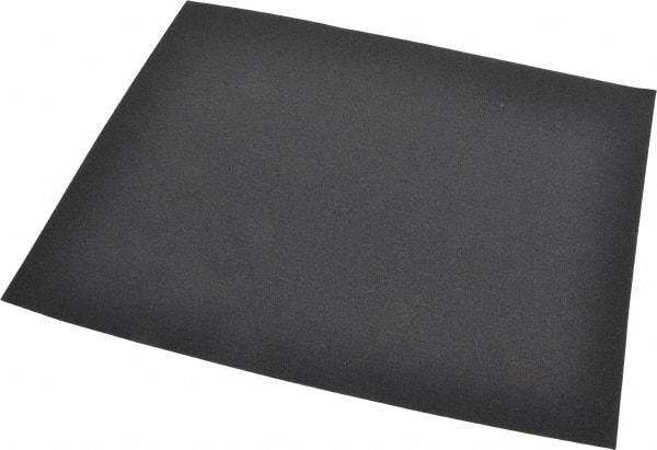3M - Emery Sanding Sheet - 11" Long x 9" Wide, Medium Grade, J Weighted Cloth Backing - Eagle Tool & Supply
