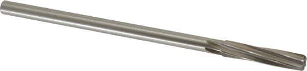 Alvord Polk - 5/16" High Speed Steel 6 Flute Chucking Reamer - Spiral Flute, 0.2792" Straight Shank, 1-1/2" Flute Length, 6" OAL - Eagle Tool & Supply