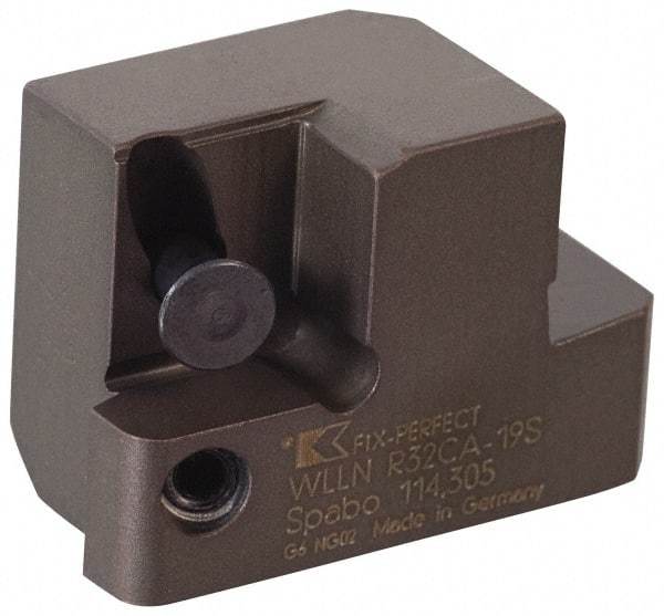 Kennametal - Series Railroad, Right Hand, WLLN Toolholder Compatibility, LNUX Insert Compatibility, Indexable Turning Cartridge - Screw Holding Method, 19mm Max Depth of Cut, 45mm OAL x 22.6mm OAW x 32mm OAH - Eagle Tool & Supply