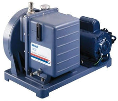 Welch Vacuum - 1 hp Rotary Vane Vaccum Pump - 115 Volts, 10.6 CFM, 20" Long x 14.1" Wide x 15.4" High - Eagle Tool & Supply