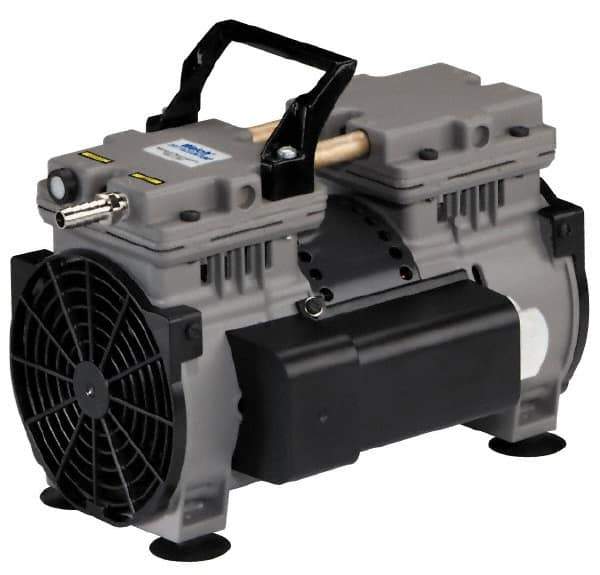 Welch Vacuum - 1/3 hp Rotary Vane Vaccum Pump - 115 Volts, 7.1 CFM, 11.1" Long x 9.2" Wide x 11" High - Eagle Tool & Supply