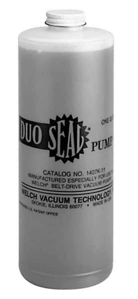 Welch Vacuum - 1 Qt Bottle Mineral Vacuum Pump Oil - ISO 68 - Eagle Tool & Supply