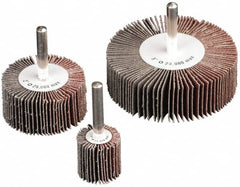 Value Collection - 8 x 1" 180 Grit Aluminum Oxide Unmounted Flap Wheel - Eagle Tool & Supply