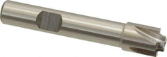 Interstate - 3/64" Radius, 7/16" Mill Diam, 4 Flute High Speed Steel Corner Rounding End Mill - Single End, Uncoated, 2-1/2" OAL, 3/8" Shank Diam - Eagle Tool & Supply