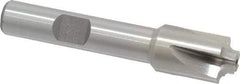 Interstate - 3/32" Radius, 1/2" Mill Diam, 4 Flute High Speed Steel Corner Rounding End Mill - Single End, Uncoated, 2-1/2" OAL, 3/8" Shank Diam - Eagle Tool & Supply