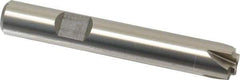 Interstate - 1/32" Radius, 3/8" Mill Diam, 4 Flute Cobalt Corner Rounding End Mill - Single End, Uncoated, 2-1/2" OAL, 3/8" Shank Diam - Eagle Tool & Supply