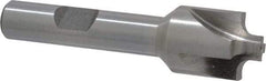 Interstate - 7/64" Radius, 5/8" Mill Diam, 4 Flute Cobalt Corner Rounding End Mill - Single End, Uncoated, 2-1/2" OAL, 3/8" Shank Diam - Eagle Tool & Supply
