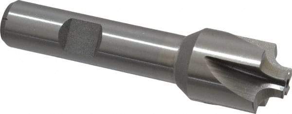 Interstate - 5/32" Radius, 3/4" Mill Diam, 4 Flute Cobalt Corner Rounding End Mill - Single End, Uncoated, 3" OAL, 1/2" Shank Diam - Eagle Tool & Supply